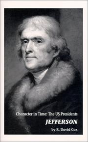 Cover of Jefferson by R. David Cox