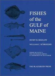 Cover of Fishes of the Gulf of Maine by Henry B. Bigelow