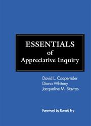 Cover of Essentials of Appreciative Inquiry by David L. Cooperrider