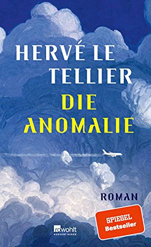 Book cover of “Die Anomalie” by Hervé Le Tellier