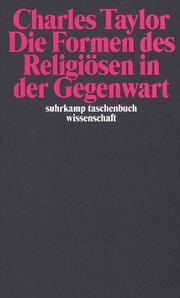 Die Formen des Religiösen in der Gegenwart