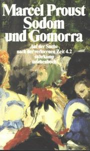 Sodom und Gomorra. ( Auf der Suche nach der verlorenen Zeit, 1In 2 Bd