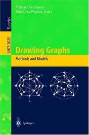 Cover of Drawing Graphs by Michael Kaufmann