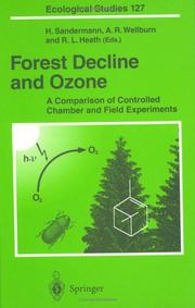 Cover of Forest Decline and Ozone by Heinrich Sandermann