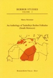 Cover of An Anthology of Tashelhiyt Berber Folktales (South Morocco) by Harry Stroomer