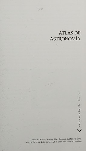 Libro de segunda mano: Atlas de astronomía