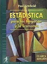 Libro de segunda mano: Estadística para los negocios y la economia