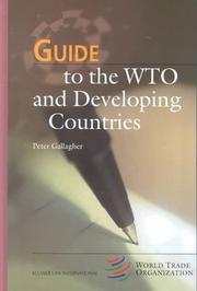 Guide to the WTO and developing countries