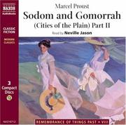 Sodom and Gomorrah (Remembrance of Things Past, 8)