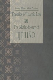 Cover of Theories of Islamic Law by Imran Ahsan Khan Nyazee