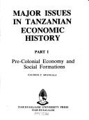 Major issues in Tanzanian economic history