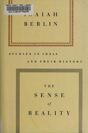 Cover of: The sense of reality