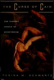 Cover of: The curse of Cain