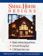 Cover of: Small house designs