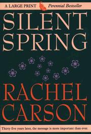 Cover of: Silent Spring