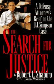 Cover of: Search for Justice