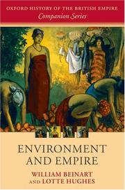 Cover of: Environment and empire