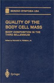 Cover of: Quality of the Body Cell Mass