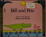 Cover of: Bill and Pete