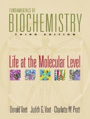 Cover of: Fundamentals of biochemistry