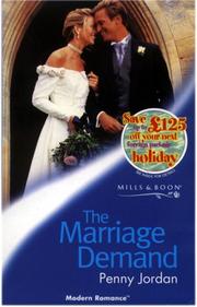 Cover of: The Marriage Demand