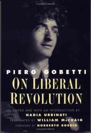 Cover of: On Liberal Revolution (Italian Literature and Thought)