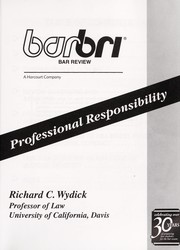Cover of: Barbri bar review