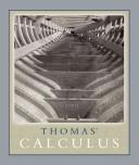 Cover of: Student Outlines Part One for Thomas' Calculus