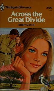 Cover of: Across the Great Divide