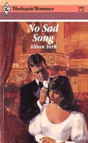 Cover of: No Sad Song