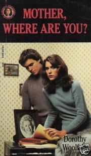 Cover of: Mother, Where Are You