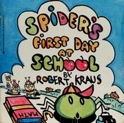 Cover of: Spider's first day at school