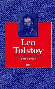 Cover of: Leo Tolstoy