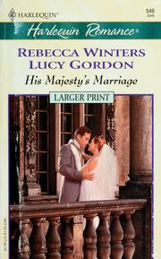 Cover of: His Majesty's Marriage
