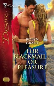 Cover of: For Blackmail...Or Pleasure