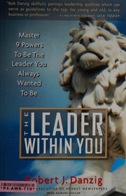 Cover of: The leader within you