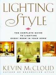 Cover of: Kevin McCloud's lighting style