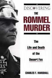 Cover of: Discovering the Rommel Murder