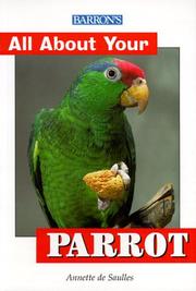 Cover of: Barron's All About Your Parrot