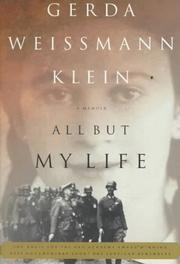 Cover of: All but my life