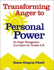 Cover of: Transforming anger to personal power