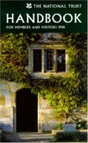 Cover of: National Trust Handbook 1998 for Members and Visitors: March 1998 to February 1999 (National Trust Handbook: A Guide for Members & Vistors)