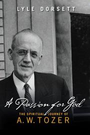 Cover of: A Passion for God