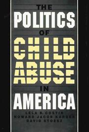 Cover of: The politics of child abuse in America