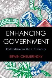 Cover of: Enhancing Government