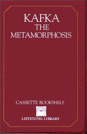 Cover of Kafka the Metamorphosis