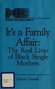 Cover of: It's a family affair