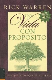Cover of: Una Vida Con Proposito
