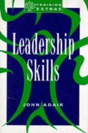 Cover of: Leadership Skills (Training Extras)