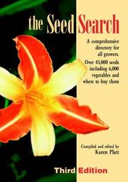 best books about seeds The Seed Search